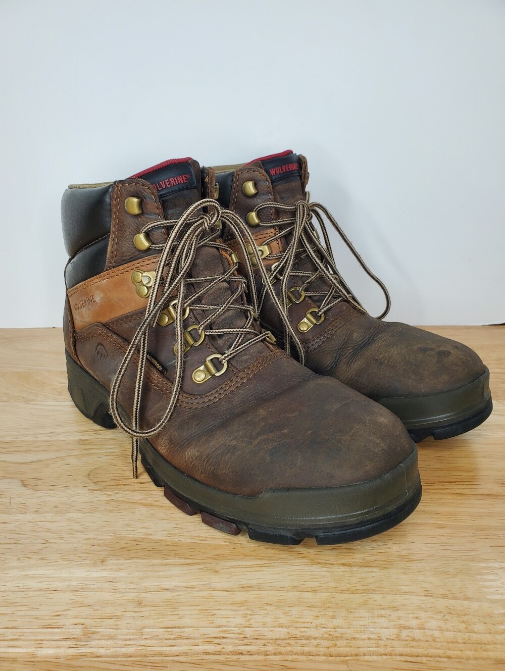 Wolverine Cabor EPX 6 Inch Work Boots Mens Size 10M Brown